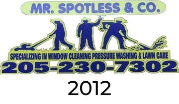 The logo of Mr. Spotless and Co, the original company Parsonic Services operated as.